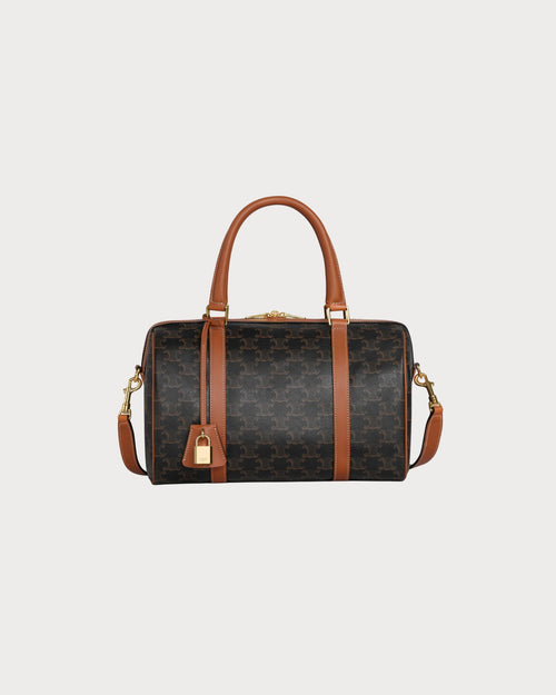 CELINE Triomphe Canvas Boston Bag | 賽琳 旅行袋 (啡色)