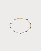 PRADA 1IC081 Enameled Metal Necklace | 普拉达颈链(金色)