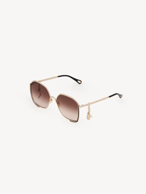 CHLOE Women's Charms sunglasses | 蔻依 太陽眼鏡 (啡色)