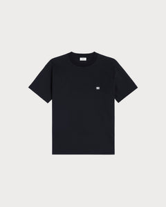 CELINE (M) Triomphe Loose T-Shirt Cotton Jersey(Many)