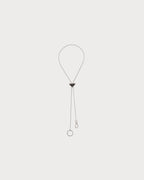PRADA 1PS052 Metal Keychain Necklace | Prada Necklace (Multicolor)