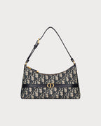 CHRISTIAN DIOR 30 Montaigne Mini Hobo Shoulder Bag | 迪奥腋下袋(蓝色老花)