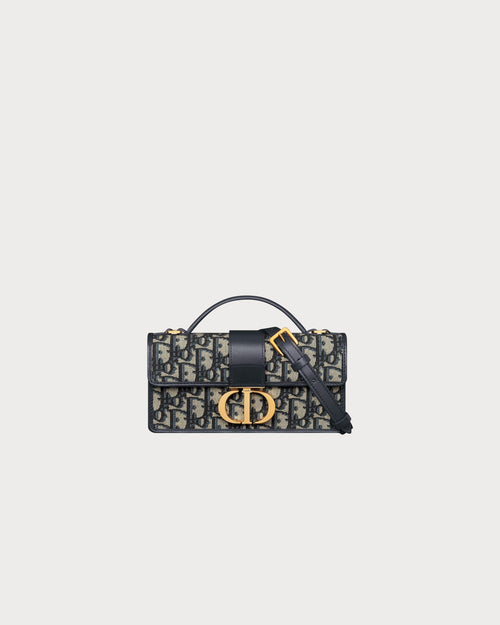 CHRISTIAN DIOR Miss Montaigne Mini Bag | 迪奥迷你手袋(蓝色老花)