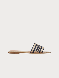 CHRISTIAN DIOR Dway Slide Natural Raffia(2 Colors)