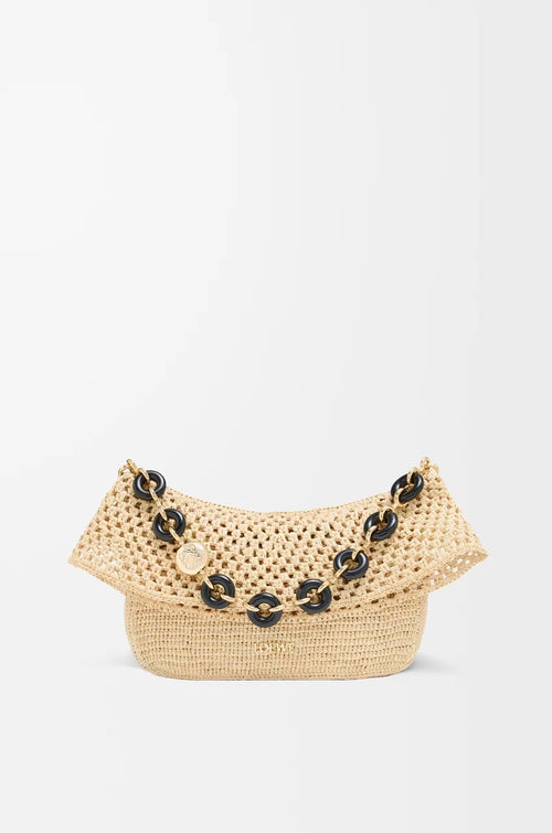 LOEWE Medium Ola Raffia Bag | LOEWE Straw Bag (Multicolor)
