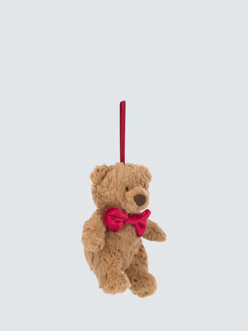 JELLYCAT Bartholomew Bear Tree Decoration | 熊仔圣诞树挂饰 (啡色)