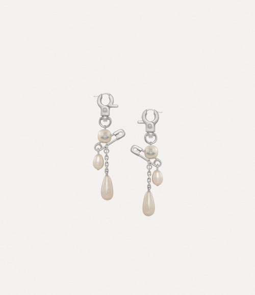 VIVIENNE WESTWOOD Claude Long Earrings | West Queen Mother Earrings (Multicolor)