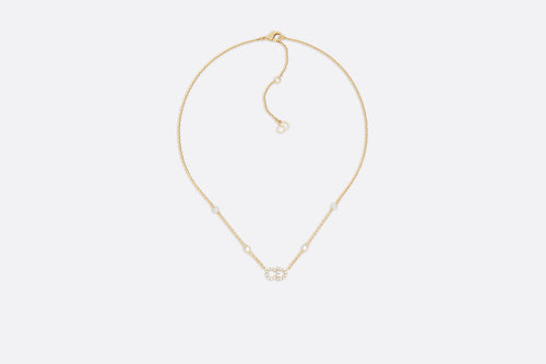 CHRISTIAN DIOR Clair D Lune Necklace | 迪奧 頸鏈 (金色)