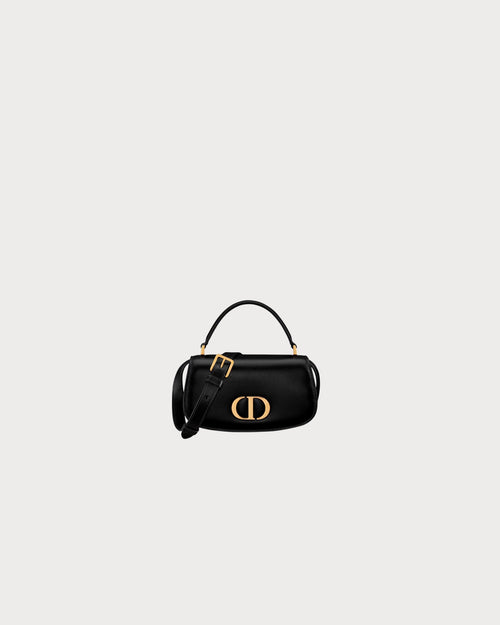 CHRISTIAN DIOR Small 30 Montaigne Avenue Top Handle Bag | Dior Handbag (Black)