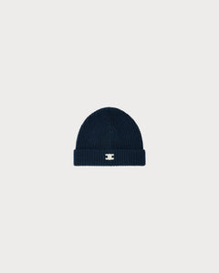 CELINE Beanie with Triomphe Patch | 賽琳 冷帽 (Navy)