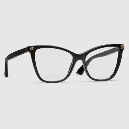 GUCCI Cat-Eye Optical Frame Acetate(Noir)