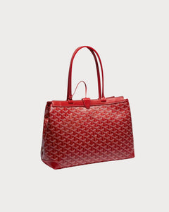 GOYARD Bellechasse Biaude 包 Goyardine 帆布与小牛皮 (PM/多色)