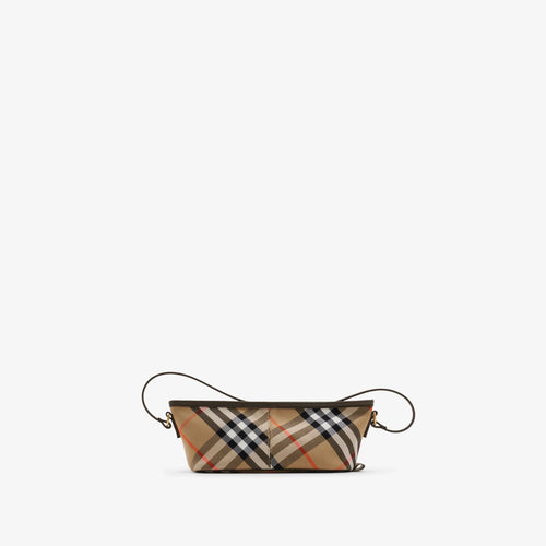 BURBERRY Check Mini Bag Sand | 博柏利 迷你袋 (沙色)