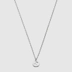 GUCCI Interlocking Chain Necklace | 古馳 頸鏈 (銀色)