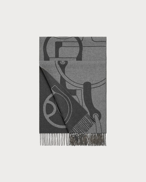 HERMES Metal Equestre Scarf | 爱马仕 男士围巾 (多色)