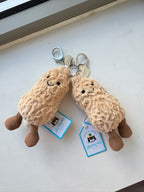 JELLYCAT Amuseables Peanut Bag Charm | 花生手袋掛飾 (啡色)