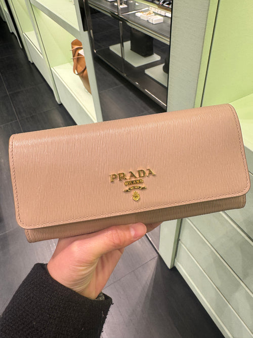 PRADA 1MH132 Long Wallet | 普拉達 長銀包 (粉紅色)