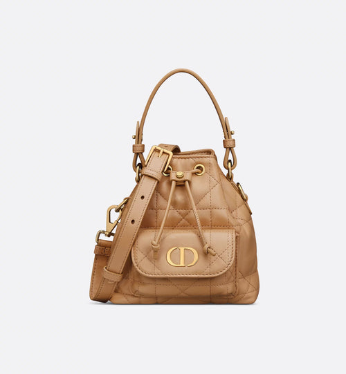 CHRISTIAN DIOR Dior Caro Nano Bucket Bag | Dior Mini Bucket Bag (Multicolor)