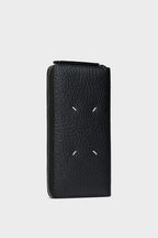 MAISON MARGIELA MM Four Stitches Zip-Around Wallet | Zip-Around Wallet (Black)