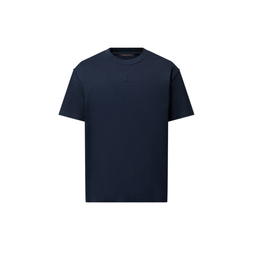 LOUIS VUITTON 1AA5E3 Men's Embossed LV T-Shirt Cotton(3 Colors)