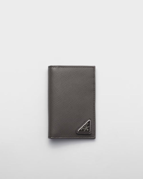 PRADA 2MC101 Men's Saffiano Leather Card Holder | 普拉達 男仕銀包 (多色)