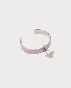 PRADA 1IB375 Metal and Saffiano Leather Bracelet | 普拉达手镯(多色)