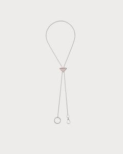 PRADA 1PS052 Metal Keychain Necklace | Prada Necklace (Multicolor)