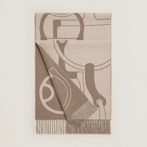 HERMES Metal Equestre Scarf | 爱马仕 男士围巾 (多色)