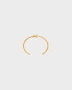 CELINE Triomphe Asymmetric Cuff in Brass | Celine Bracelet (Multicolor)