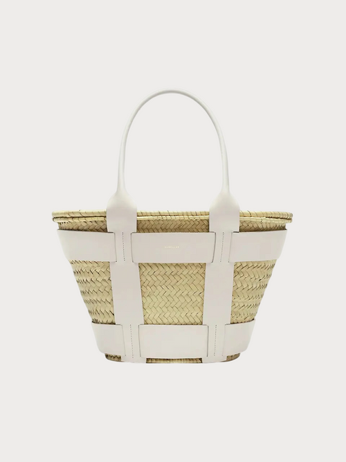 DEMELLIER The Santorini | Multicolor Straw Bag