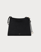 ALAIA Le Click Medium Square Bag In Nubuck(Medium/Black) - LONDONKELLY 英國名牌代購