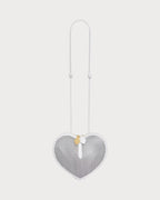 ALAIA Le Coeur Bag In Perforated Leather(White) - LONDONKELLY 英国名牌代购