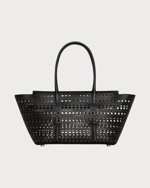ALAIA Neo Mina 20 Bag In Vienne Calfskin(Black) - LONDONKELLY 英國名牌代購