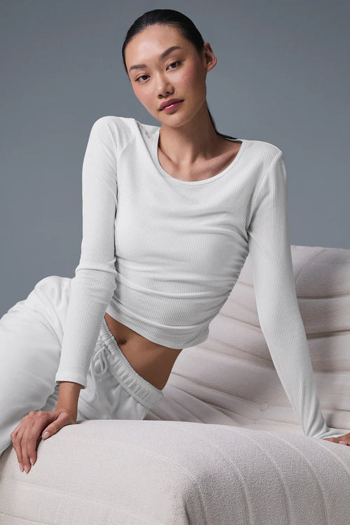 ALO YOGA Gather Long Sleeve | 長袖上衣 (多色) - LondonKelly 英國名牌代購