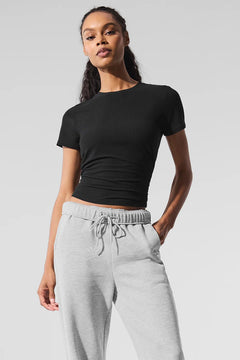 ALO YOGA Ribbed Sea Coast Tee | 羅紋短袖 (多色) - LondonKelly 英國名牌代購