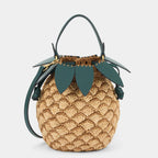 ANYA HINDMARCH Pineapple Cross - body | 安雅·希德瑪芝 Pineapple 斜背包(天然色) - LondonKelly 英國名牌代購