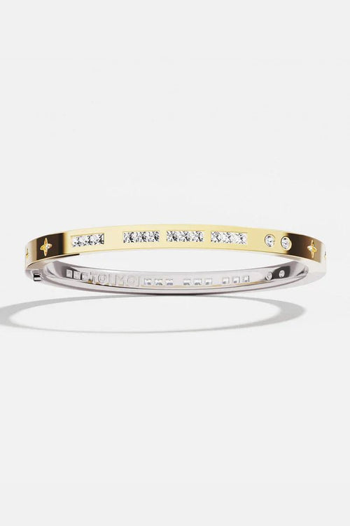 APM MONACO AB4961OXY TOI MOI Morse Code Bangle | 摩斯密碼手鐲 (金銀色) - LondonKelly 英國名牌代購