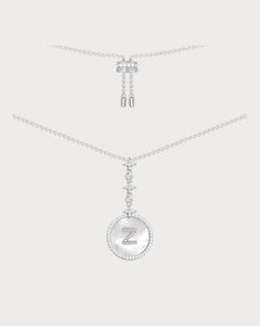 APM MONACO AC5794XNAA Alphabet Eternelle Adjustable Necklace | 可調式頸鏈 (銀色) - LondonKelly 英國名牌代購
