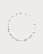 APM MONACO AC8080OX Pave Choker | 铺钻颈链 (银色) - LondonKelly 英国名牌代购