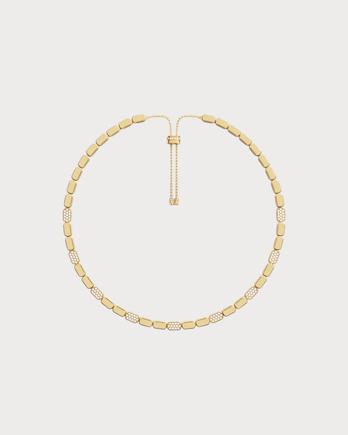 APM MONACO PC7638OX Dainty Gold Adjustable Necklace | 纖細可調式金頸鏈 (多色) - LondonKelly 英國名牌代購