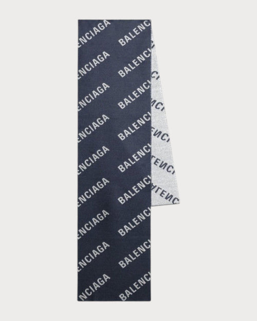 BALENCIAGA Allover Logo Macro Scarf(3 Colors) - LONDONKELLY 英国名牌代购