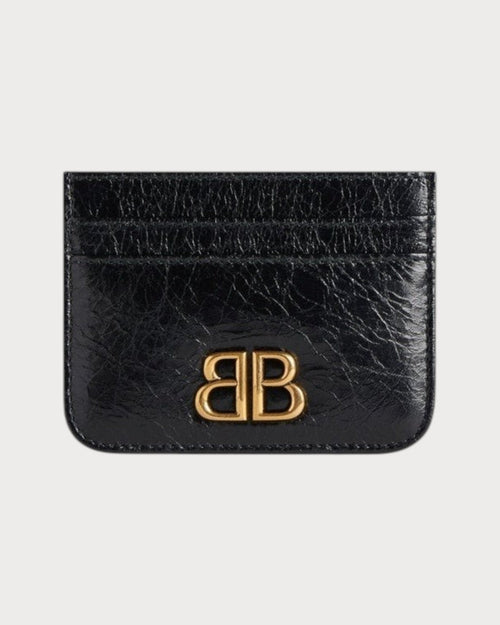 BALENCIAGA Monaco Card Holder Black | 巴黎世家 卡套 (黑色) - LONDONKELLY 英国名牌代购