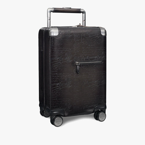 BERLUTI Formula 1005 Scritto Leather Rolling Suitcase | 伯魯提 行李箱 (多色) - LondonKelly 英國名牌代購