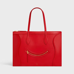 CELINE Flat Cabas New Luggage in Glossy Calfskin | 賽琳 手提袋 (多色) - LondonKelly 英國名牌代購
