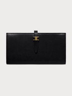 CELINE Large Wallet Triomphe Pontet(Black) - LONDONKELLY 英國名牌代購