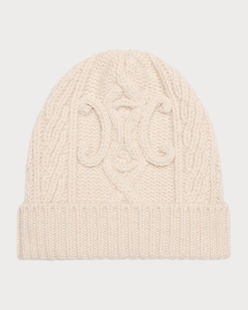 CELINE Triomphe Beanie Wool(White) - LONDONKELLY 英国名牌代购