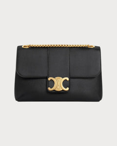 CELINE Medium Victorie Bag | 赛琳 手袋 (Black)