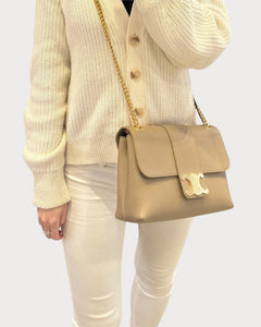 CELINE Medium Victorie Bag | 赛琳 手袋 (Brown)