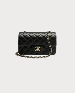CHANEL Mini Flap Bag Lambskin Black | 香奈儿 迷你手袋 (黑色) - LONDONKELLY 英国名牌代购