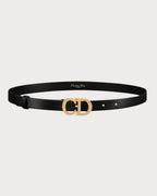 CHRISTIAN DIOR 20MM Saddle Belt | 迪奥 皮带 (黑色) - LONDONKELLY 英国名牌代购
